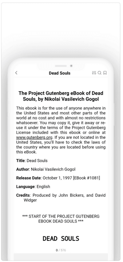 Hopelibrary 앱 화면 3